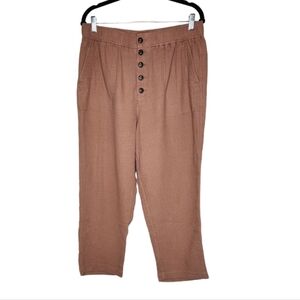 Madewell Brown Straight Leg Pants